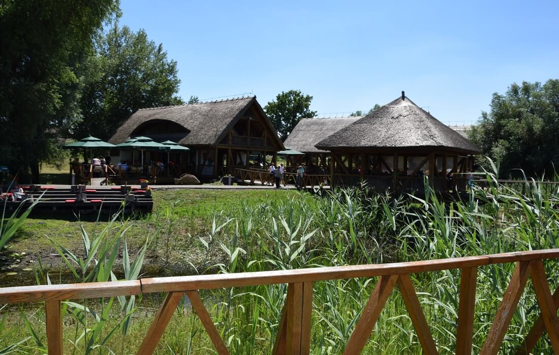 Cafes inside the Kopacki Rit Nature Park, Baranja